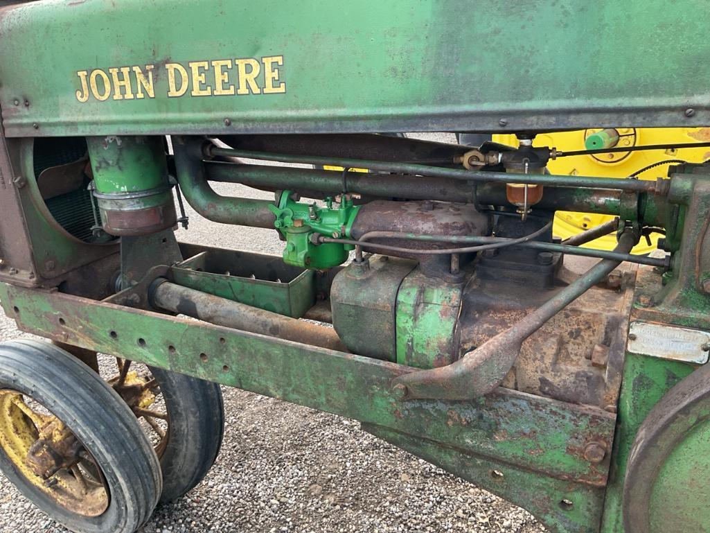John Deere Model B Unstyled Tractor*