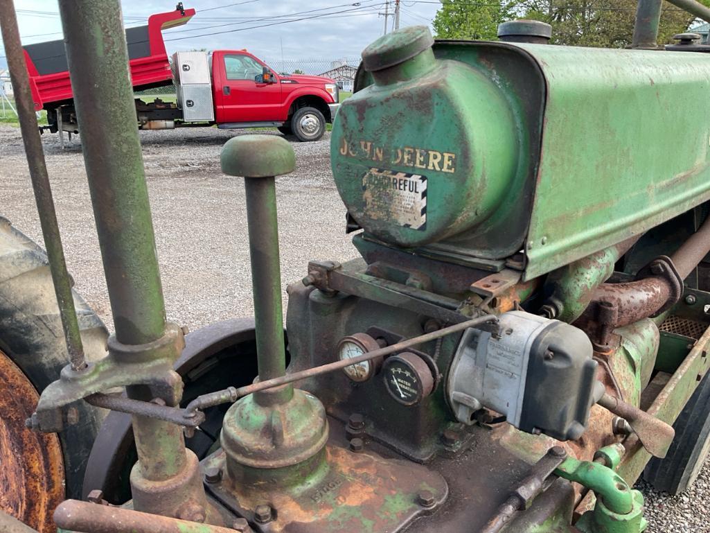 John Deere Model B Unstyled Tractor*