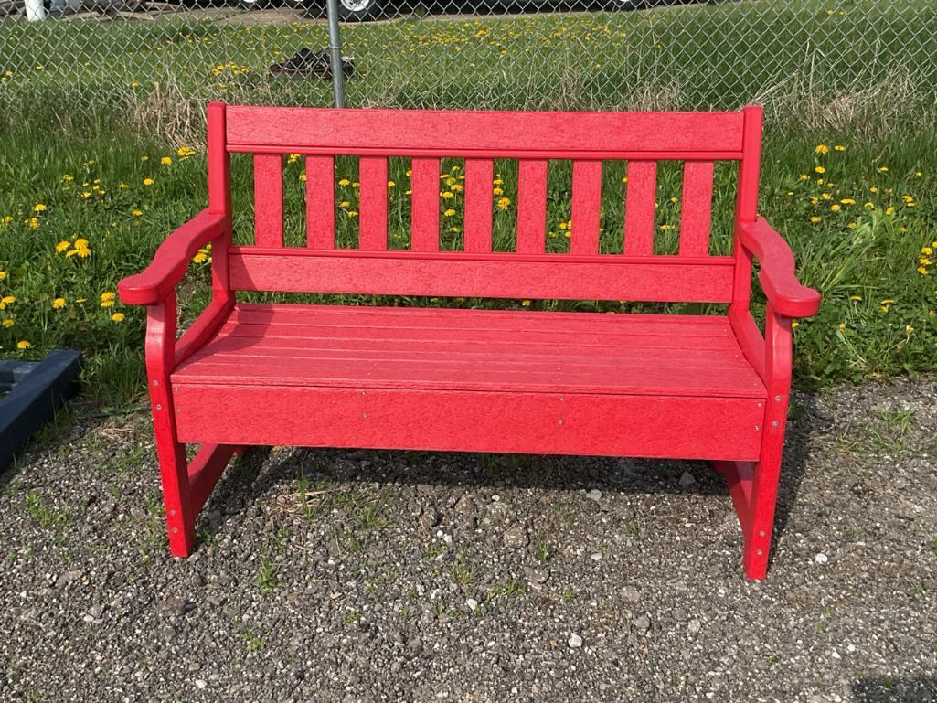 Poly Park Bench