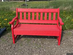 Poly Park Bench