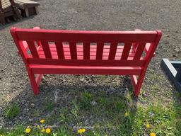 Poly Park Bench