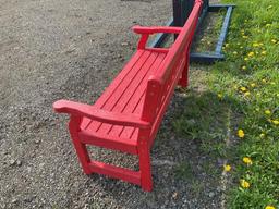 Poly Park Bench