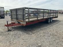 28 Double Axle Trailer*