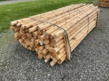 White Cedar Fence Posts
