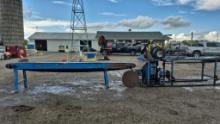 Chop Saw & Conveyor