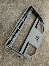45" Skid Steer Fork Frame W/42in Forks