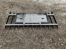 70" Skid Steer Root Rake