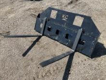 72" QT Fork Frame with 42" Forks