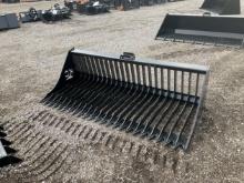 76" Skid Steer Skeleton Bucket High Side