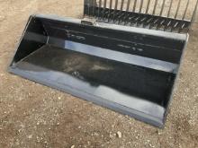 78" Skid Steer Bucket w/Blade