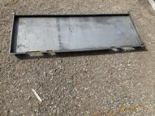 NEW Solid Fully Weldable Skid Steer Quick Attach Plate*