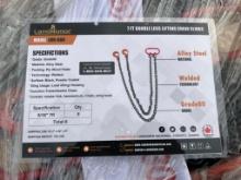 Unused 2025 Landhonor 7 ft Double Legs Lifting Chain Sling
