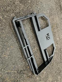 45" Skid Steer Fork Frame W/42in Forks