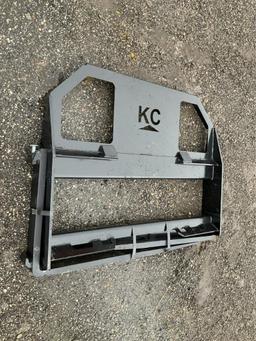 45" Skid Steer Fork Frame W/42in Forks