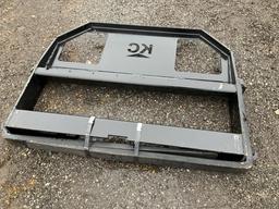 45" Skid Steer Fork Frame W/42in Forks