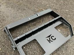 45" Skid Steer Fork Frame W/42in Forks