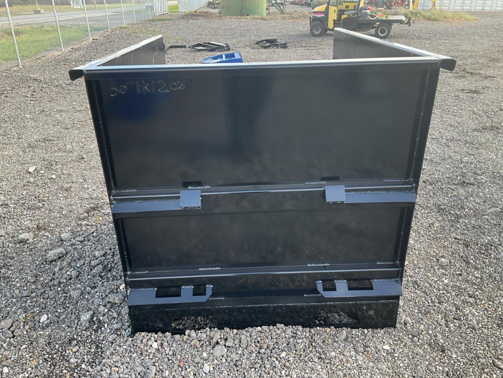 Skid Steer Trash Hopper