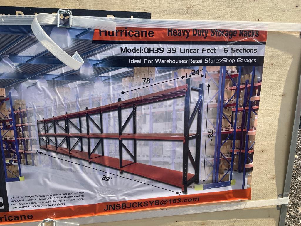 Unused Heavy Duty Storage Racks