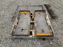 Lot of 2 Skid Steer Frames