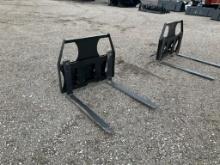 Unused Mini Skid Steer Forks