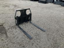 Unused Mini Skid Steer Forks