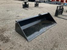 90" Skid Steer Bucket w/Blade