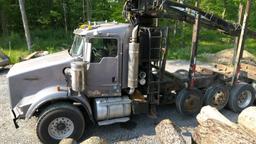 2007 Kenworth T800 Tri Axle Log Truck