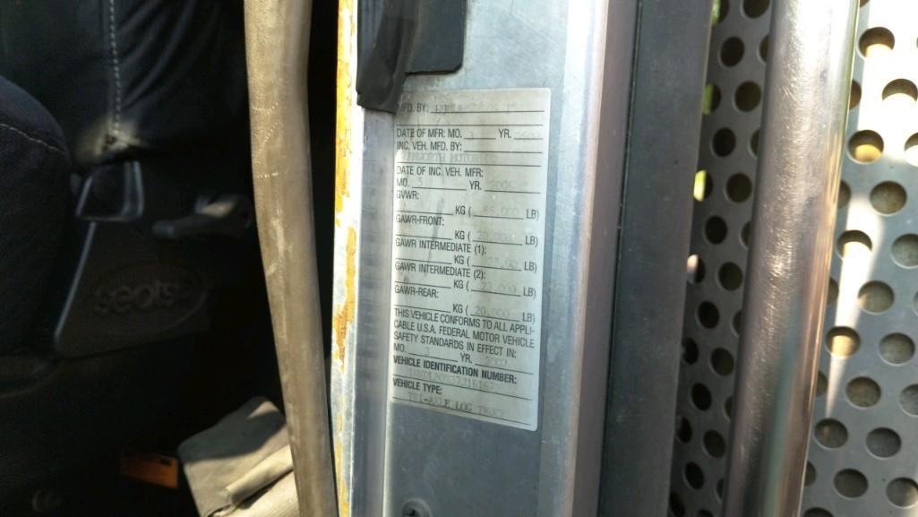 2007 Kenworth T800 Tri Axle Log Truck