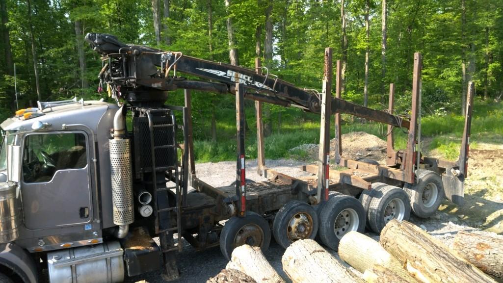 2007 Kenworth T800 Tri Axle Log Truck
