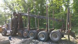 2007 Kenworth T800 Tri Axle Log Truck