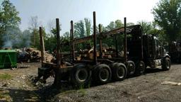 2007 Kenworth T800 Tri Axle Log Truck