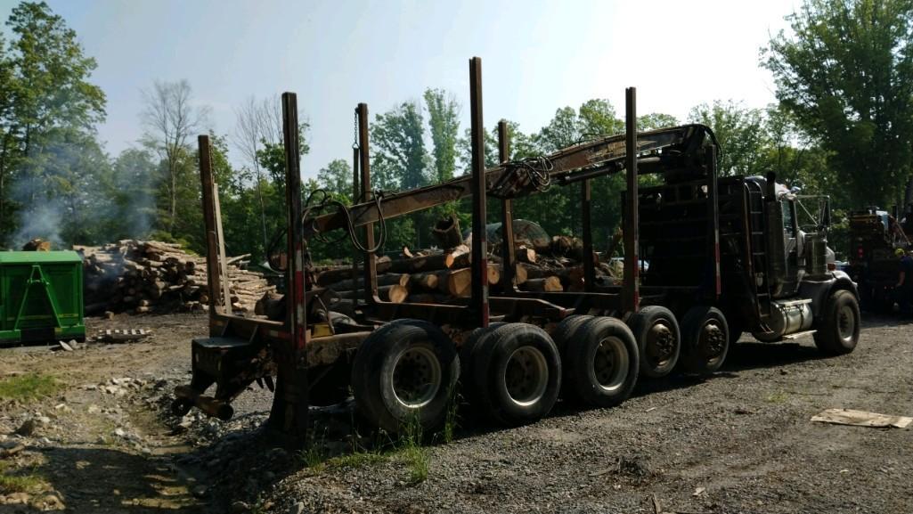 2007 Kenworth T800 Tri Axle Log Truck