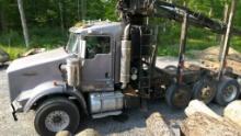 2007 Kenworth T800 Tri Axle Log Truck