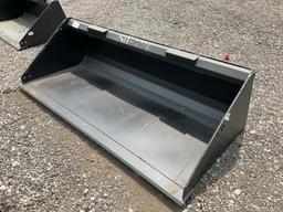 Unused 72" Skid Steer Bucket