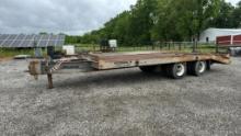 1983 Dual Axle Equipment Trailer*