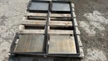 (2) Skid Steer Quick Attach Plates*