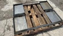 (3) Skid Steer Quick Attach Plates*