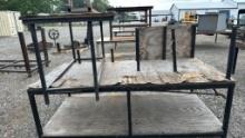 2 Steel Framed Tables*