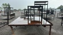 Steel Top Table and 3 Parts Tables*