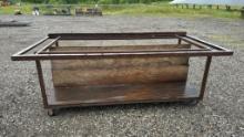 Steel Framed Rack on Wheels*