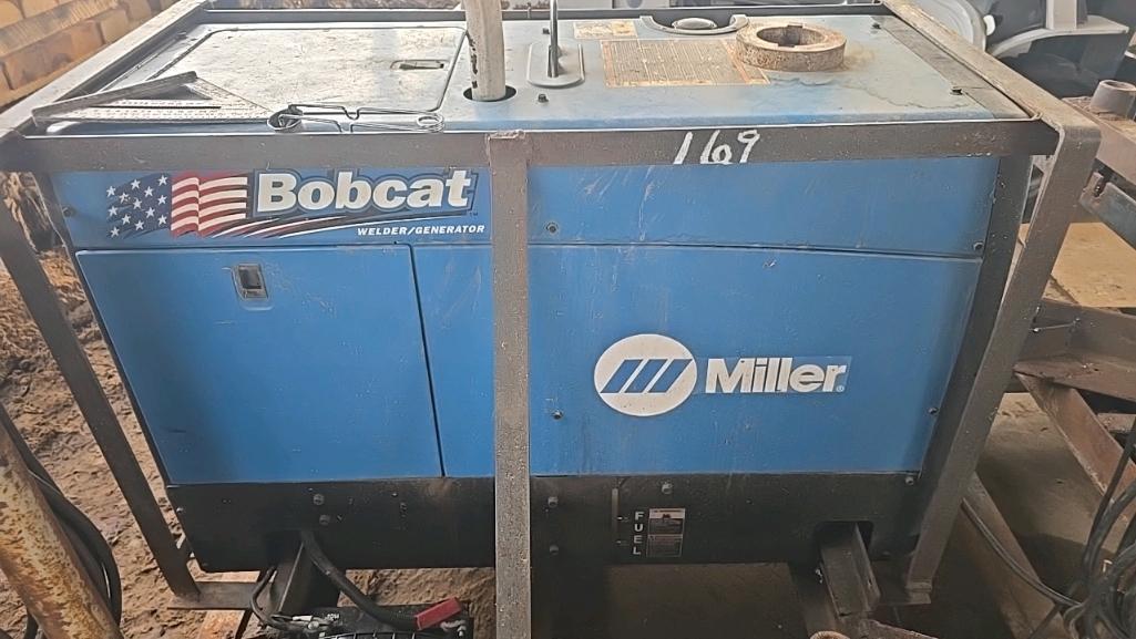 Miller Welder/Generator, Welder Rack, and Assorted Parts