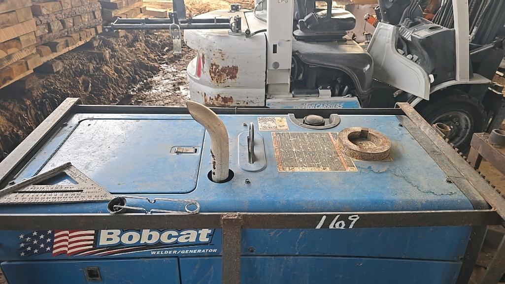 Miller Welder/Generator, Welder Rack, and Assorted Parts