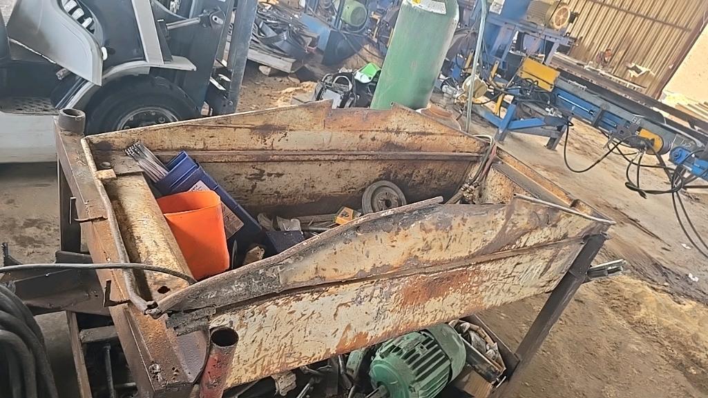 Miller Welder/Generator, Welder Rack, and Assorted Parts