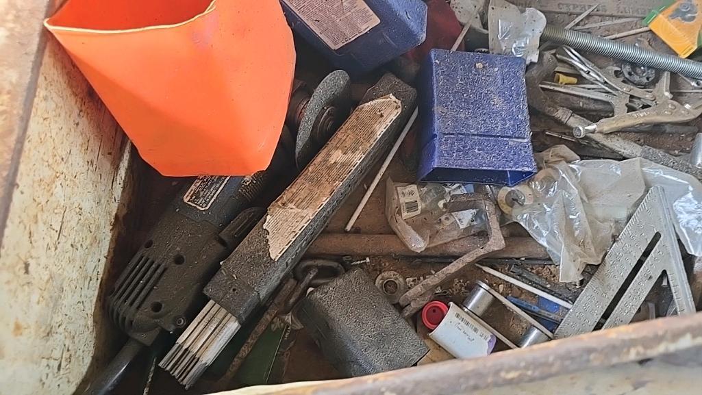 Miller Welder/Generator, Welder Rack, and Assorted Parts