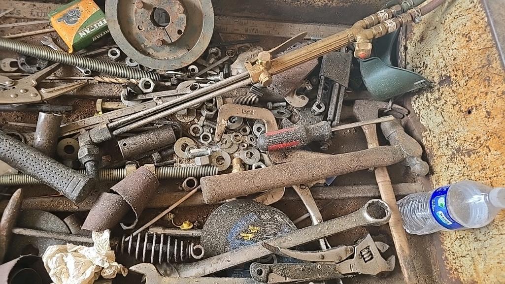 Miller Welder/Generator, Welder Rack, and Assorted Parts