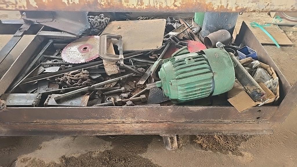 Miller Welder/Generator, Welder Rack, and Assorted Parts