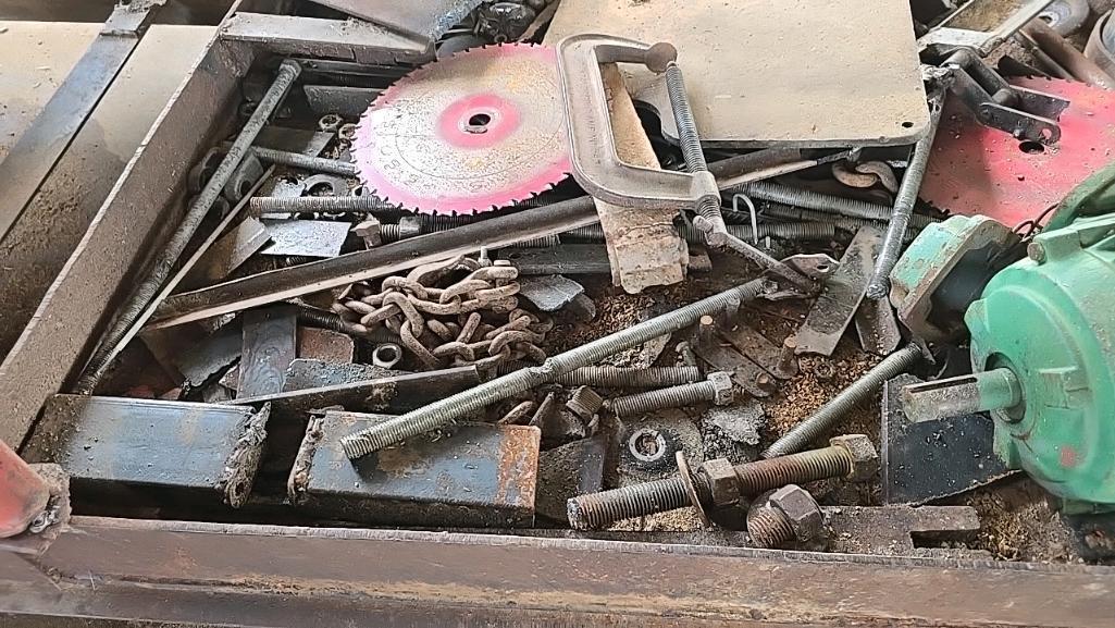 Miller Welder/Generator, Welder Rack, and Assorted Parts