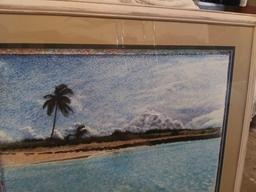 40"x34" Nicely Framed and Matted Print by JOHN D HAWVER
