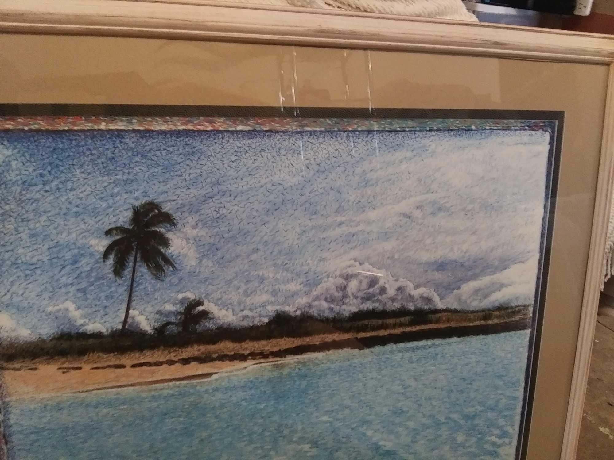40"x34" Nicely Framed and Matted Print by JOHN D HAWVER