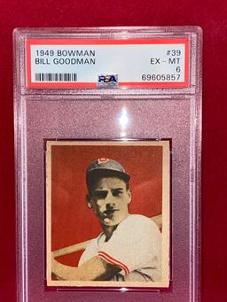 1949 Bowman #39 Bill Goodman PSA 6 EX-MT